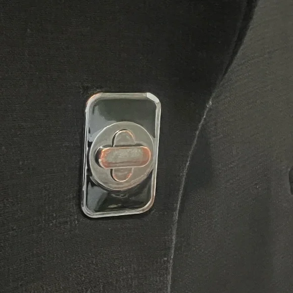 Tahari By Arthur S Levine - Womens Suit Blazer, Black, Notch Lapel, Size 2 - Picture 4 of 4